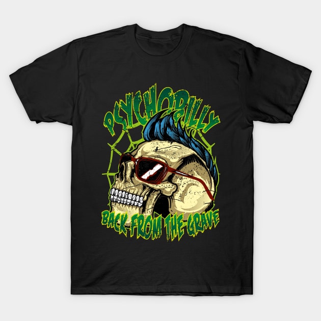 Psychobilly band t shirts top